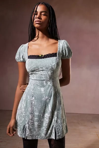 Jill Velvet Mini Dress