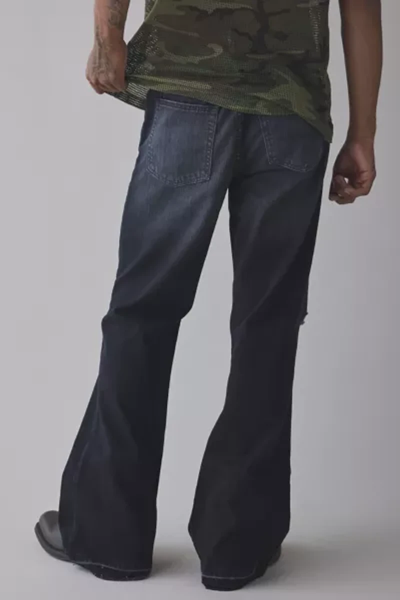 BDG Slacker Destructed Relaxed Flare Jean