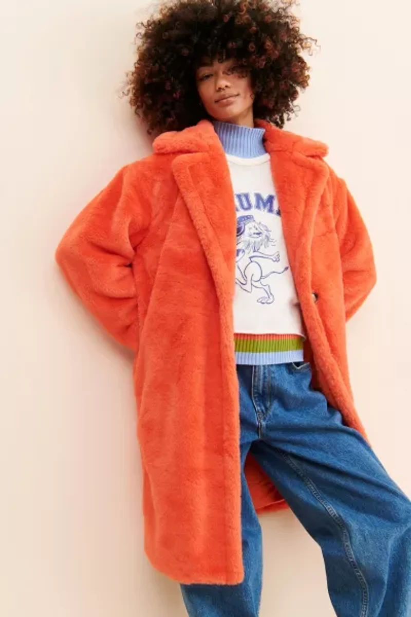 Steve Madden Maxwell Faux Fur Coat