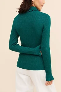 Glamorous Frill Turtleneck