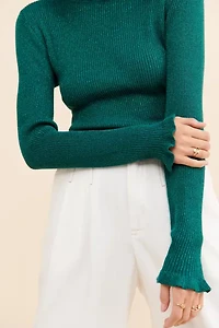 Glamorous Frill Turtleneck