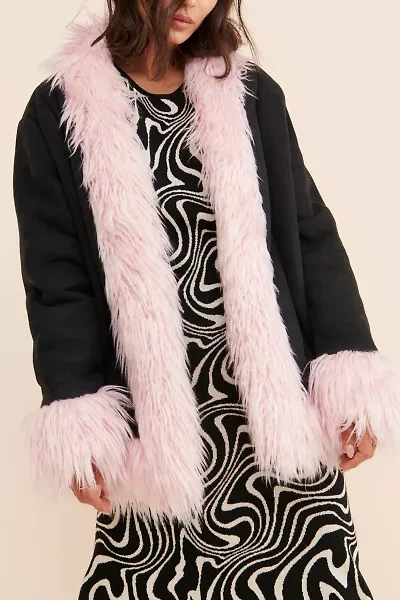 The Ragged Priest Faux Suede Coat