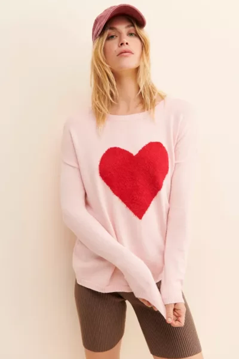 Molly Bracken Heart Pullover