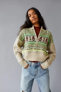 BDG Jesse Half-Zip Sweater