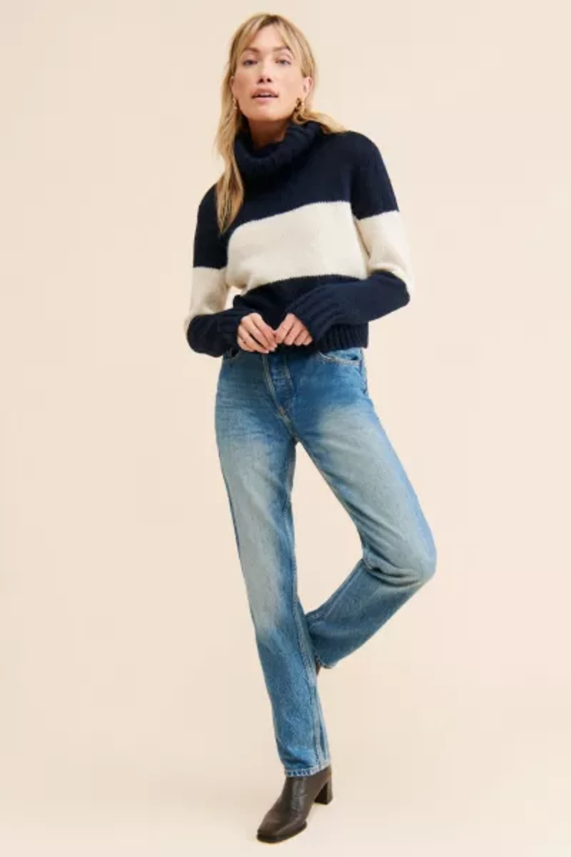 Vero Moda Wine Turtleneck Sweater