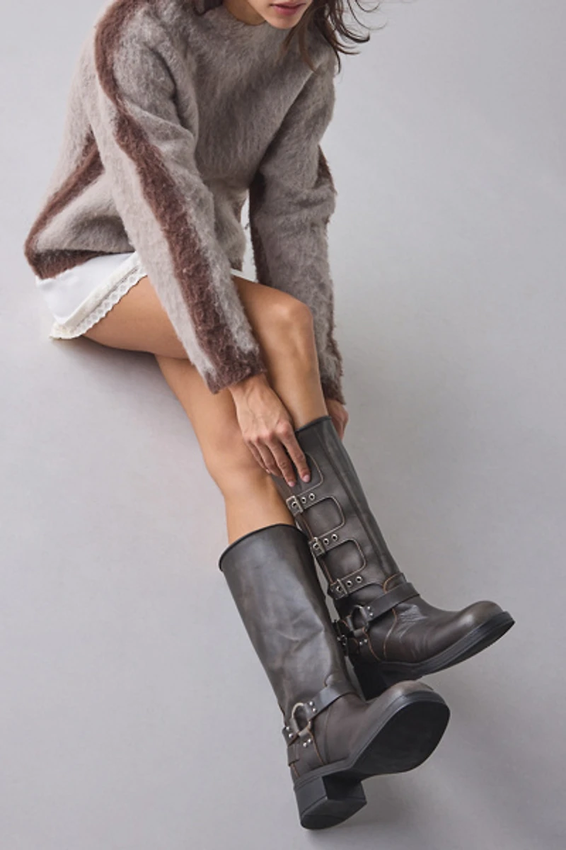 Steve Madden Rocky Buckled Tall Boot