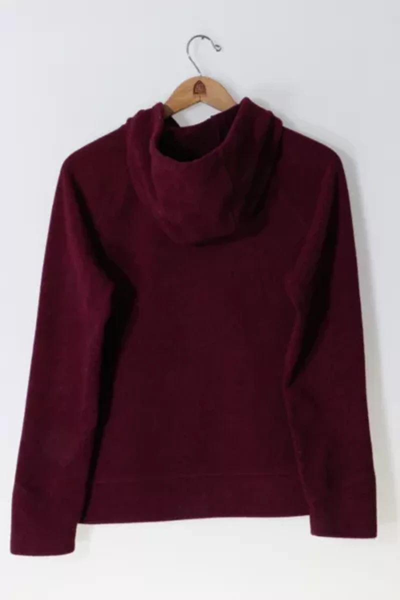 Vintage Carhartt Zip Front Hooded Polar Fleece Sweatshirt