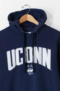 Vintage UCONN Huskies Hooded Pullover Sweatshirt