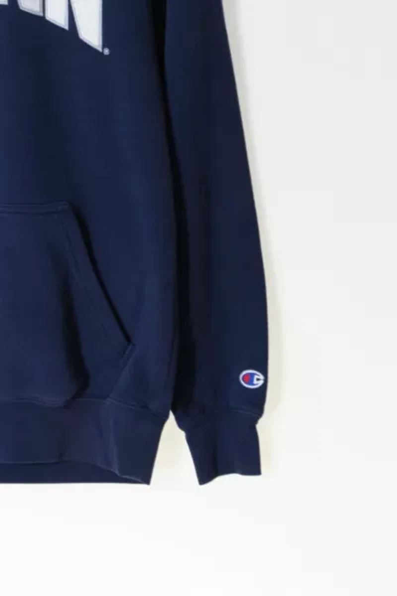 Vintage UCONN Huskies Hooded Pullover Sweatshirt