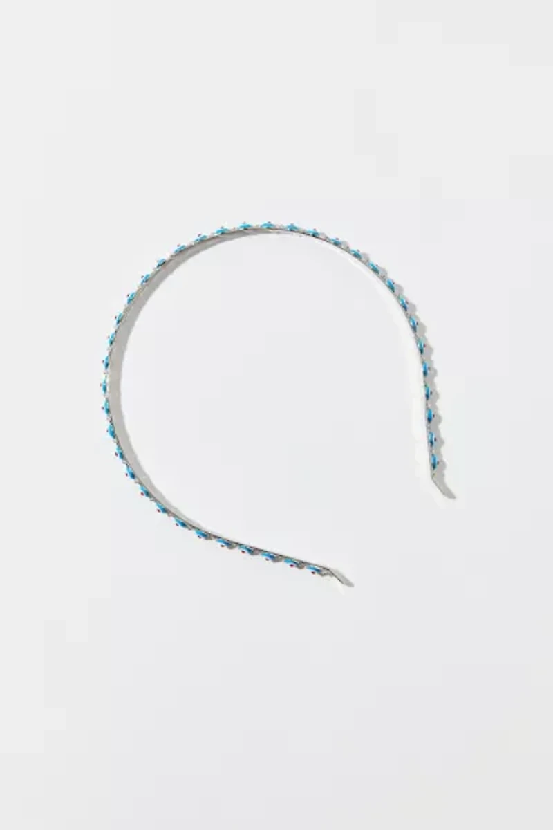 Arlo Gem Beaded Metal Headband