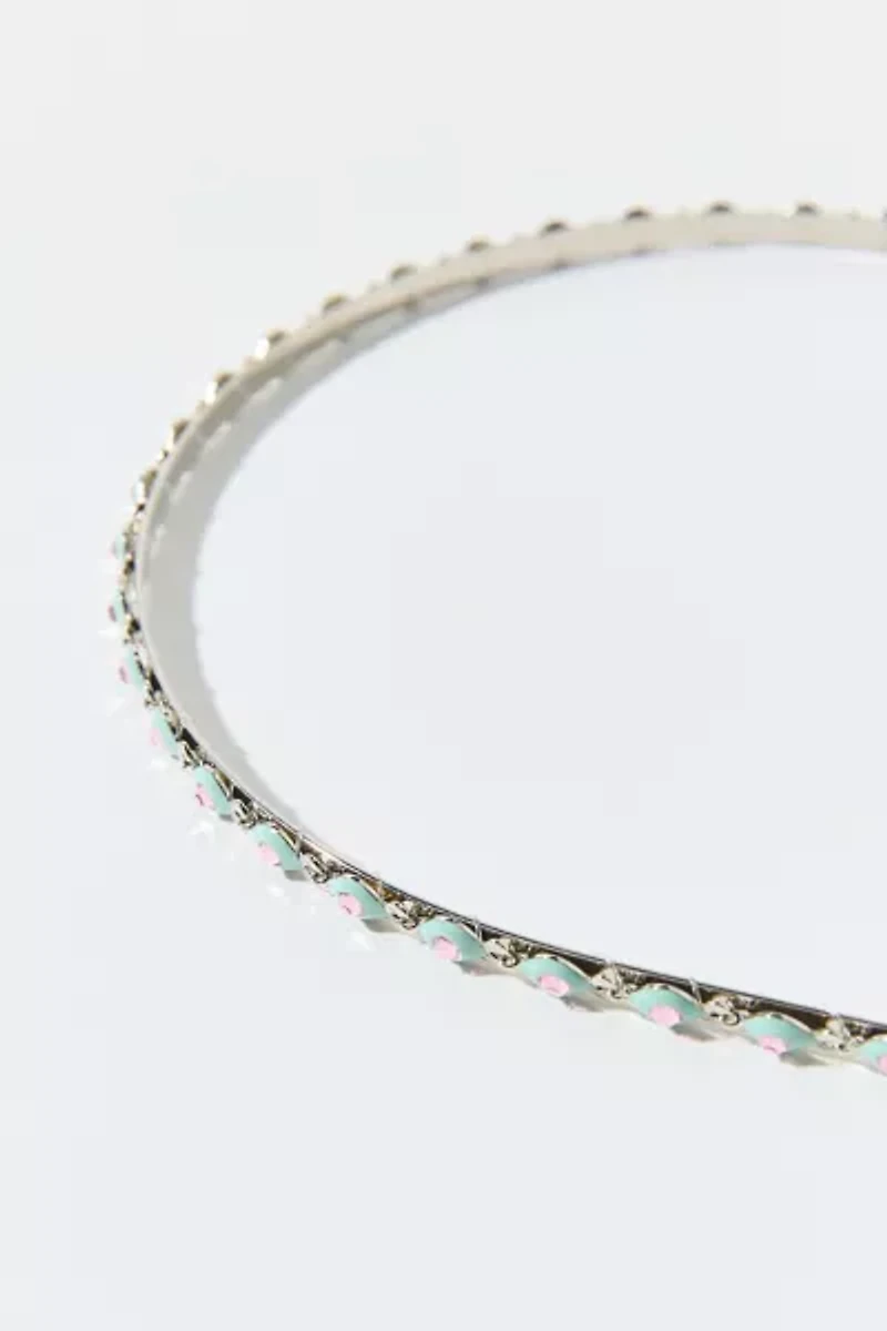 Arlo Gem Beaded Metal Headband