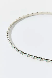 Arlo Gem Beaded Metal Headband