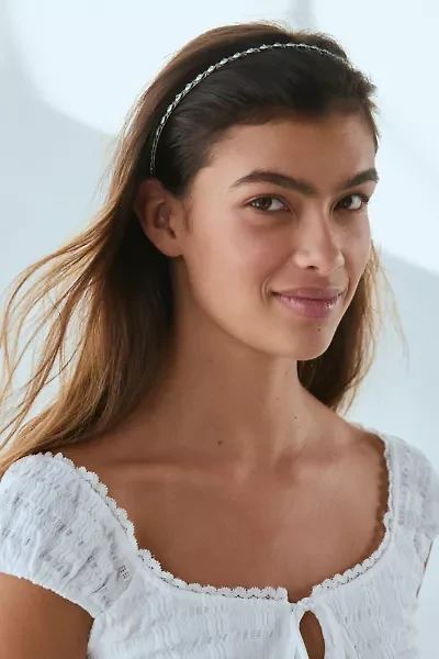 Arlo Gem Beaded Metal Headband