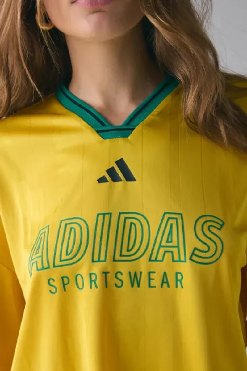 adidas House Of Tiro Nations Pack Yellow Boyfriend Tee