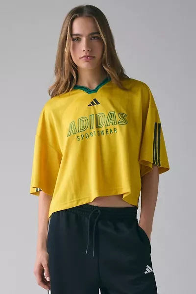 adidas House Of Tiro Nations Pack Yellow Boyfriend Tee