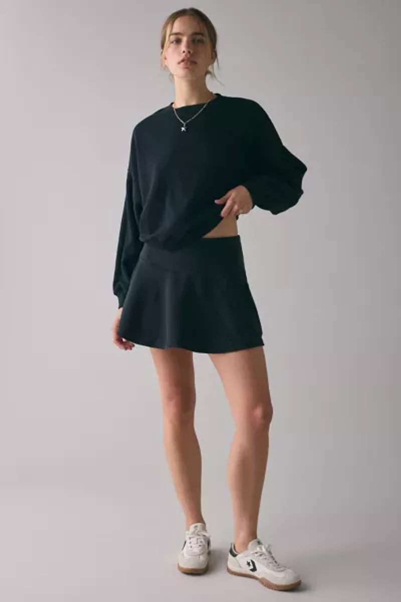 adidas 3-Stripe Athletic Mini Skirt
