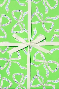 Red Cap Perfect Bow Holiday Wrapping Paper