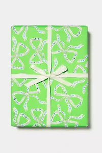 Red Cap Perfect Bow Holiday Wrapping Paper
