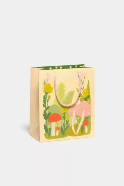Red Cap Forest Critters Holiday Gift Bag