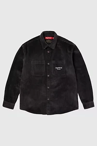 Supreme Wide Wale Corduroy Snap Shirt