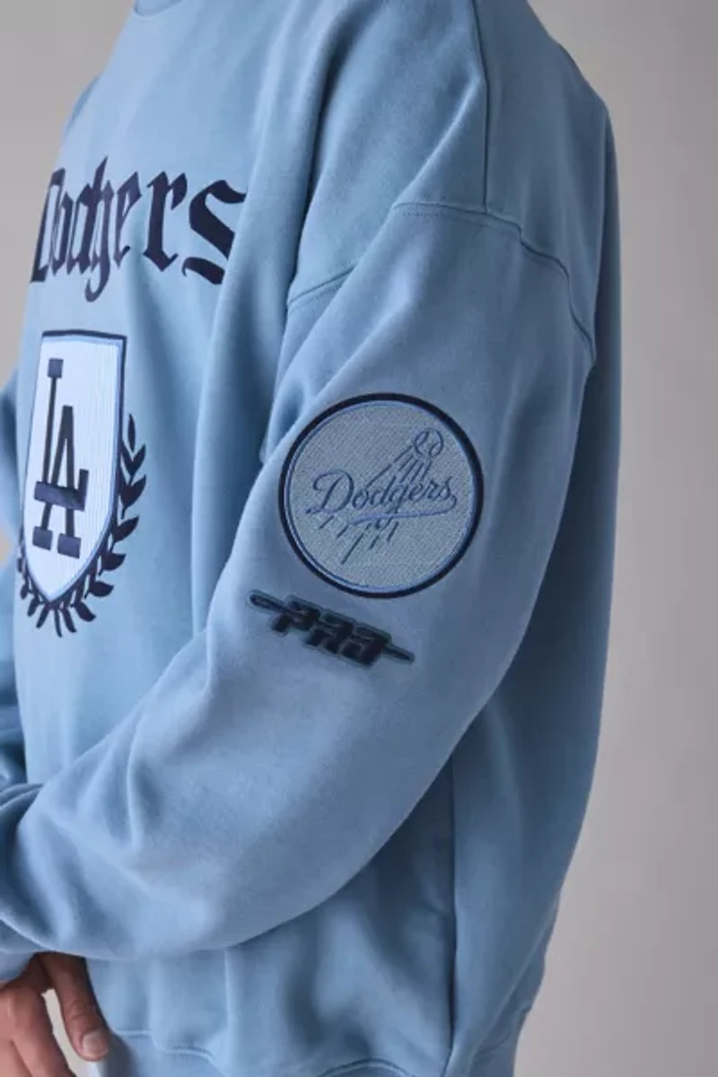 Pro Standard MLB Los Angeles Dodgers Crest Crew Neck Sweatshirt