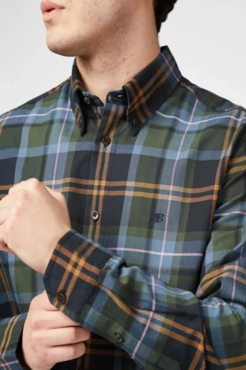 Ben Sherman Oversized Tartan Check