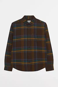 Ben Sherman Oversized Brushed Check Button Up Shirt