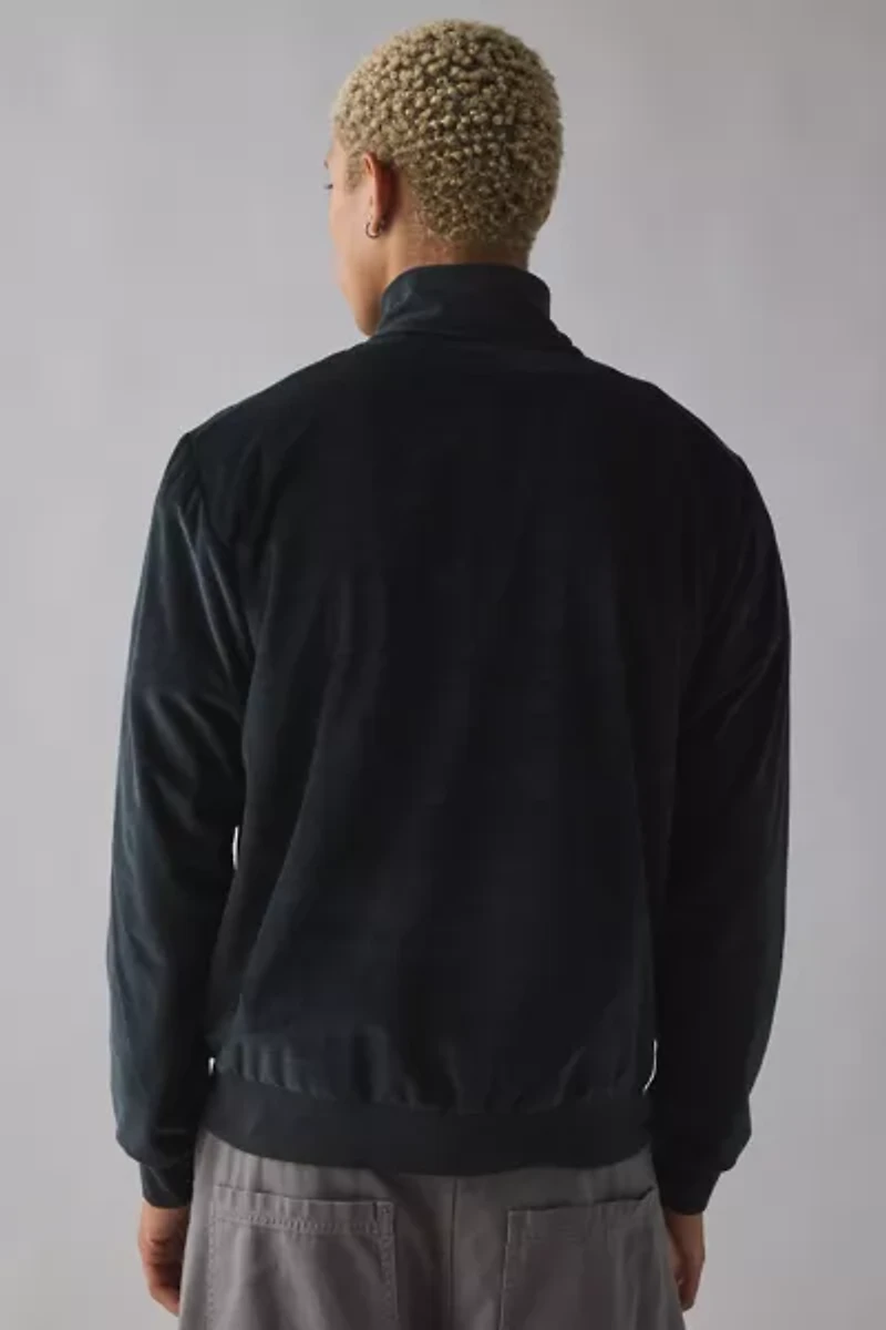 adidas House Of Tiro Velour Mock Neck Sweatshirt