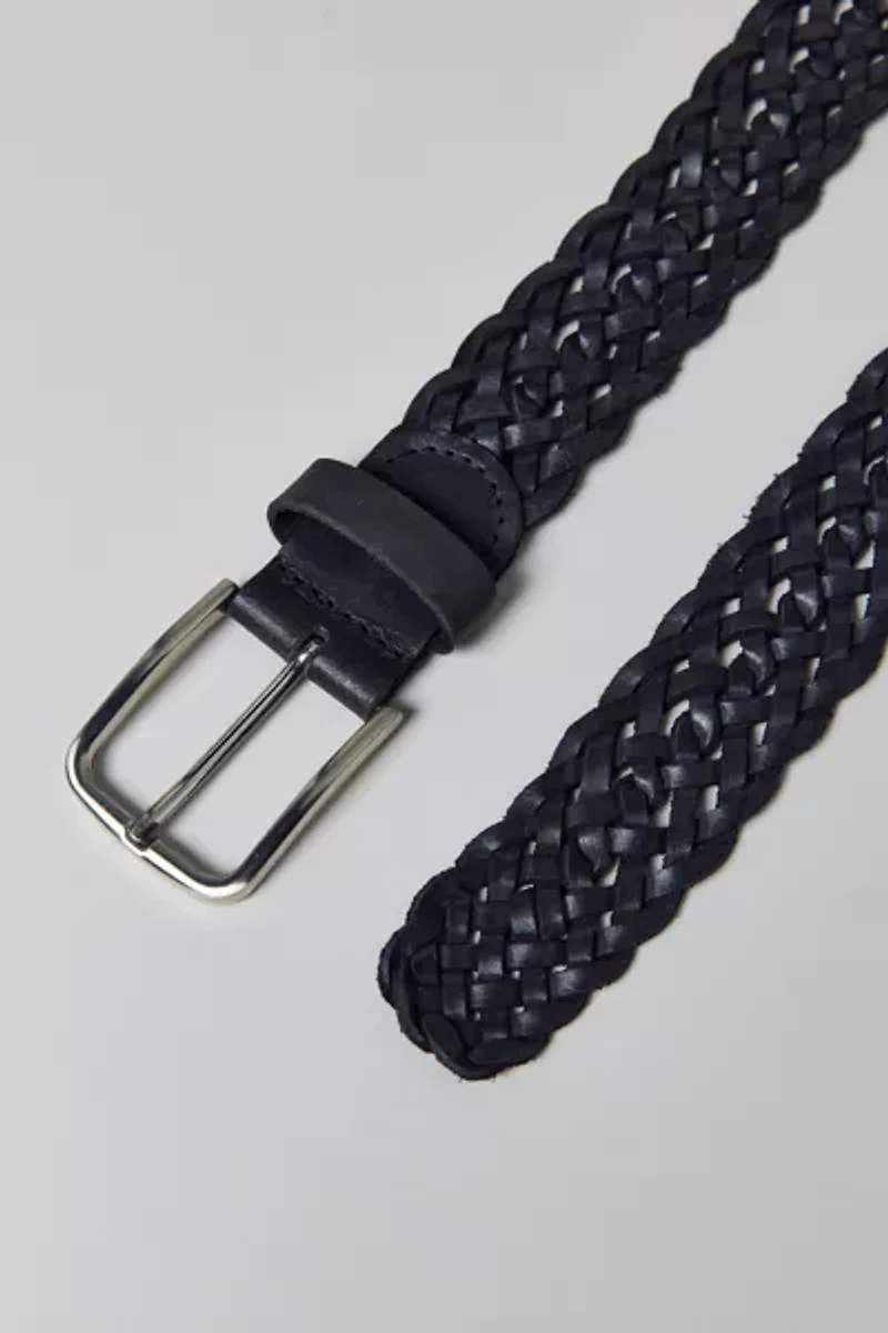 Braided Leather Belt