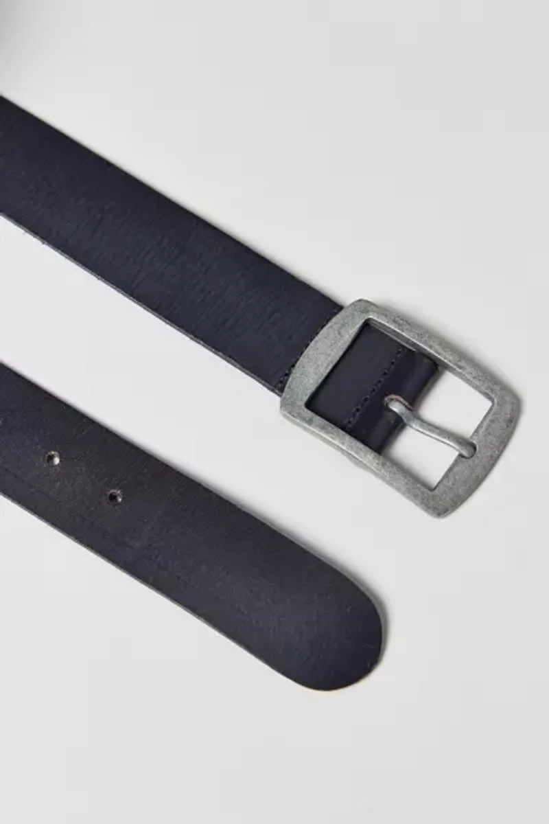 Carabiner Clip Leather Belt