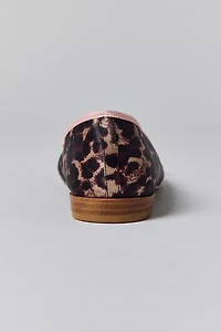 UO Lucy Satin Ballet Flat
