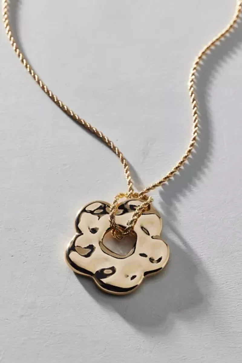 Milan Metal Chain Pendant Necklace