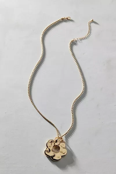 Milan Metal Chain Pendant Necklace