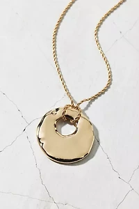 Milan Metal Pendant Necklace