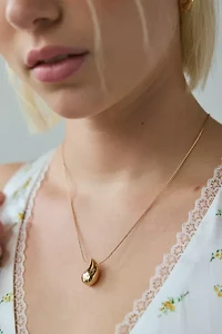 Teardrop Statement Pendant Necklace