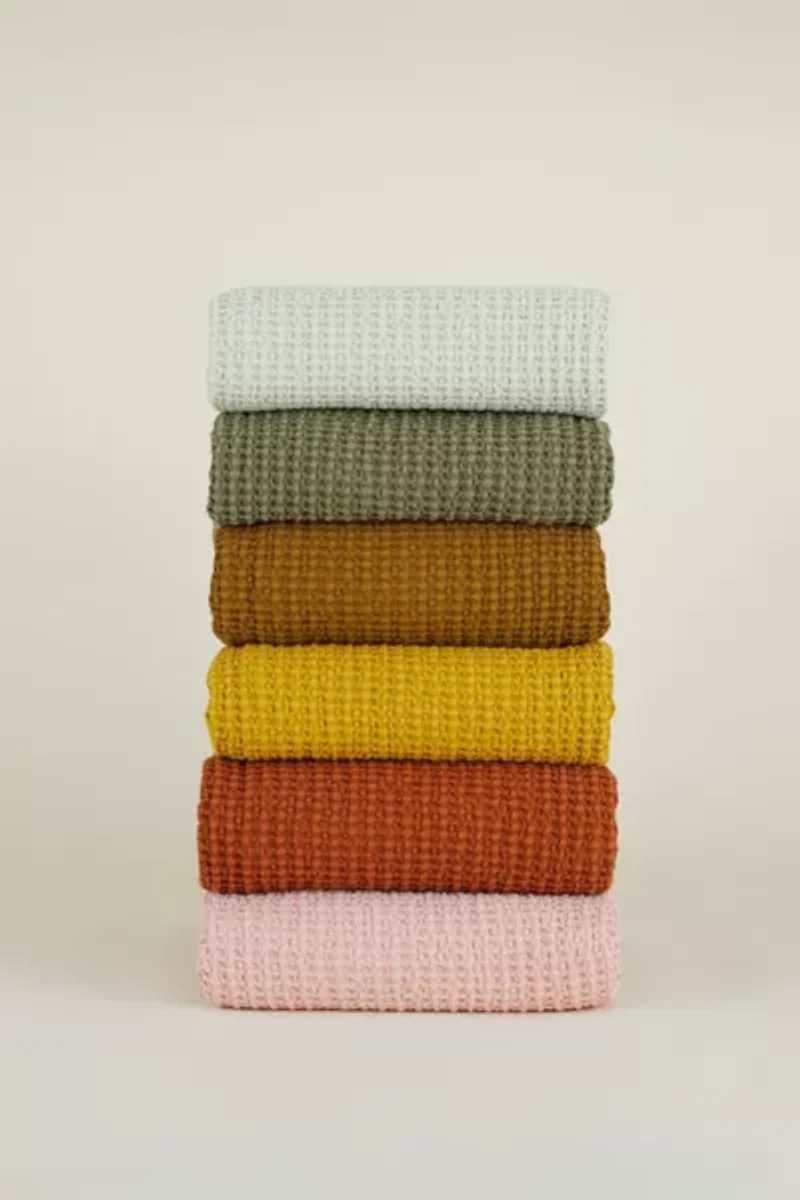 Hawkins New York Simple Waffle Shower Curtain