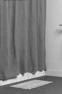 Hawkins New York Simple Waffle Shower Curtain