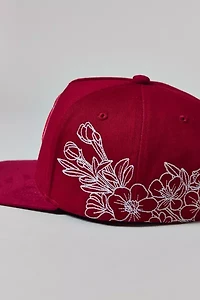 Mitchell & Ness NBA Houston Rockets Flowers Snapback Hat