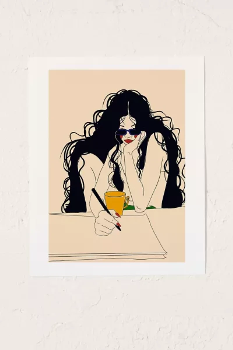 Juliana Kokolari overcooked Art Print