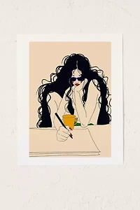 Juliana Kokolari overcooked Art Print