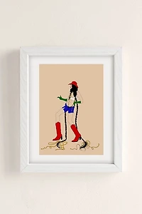 Juliana Kokolari out west Art Print