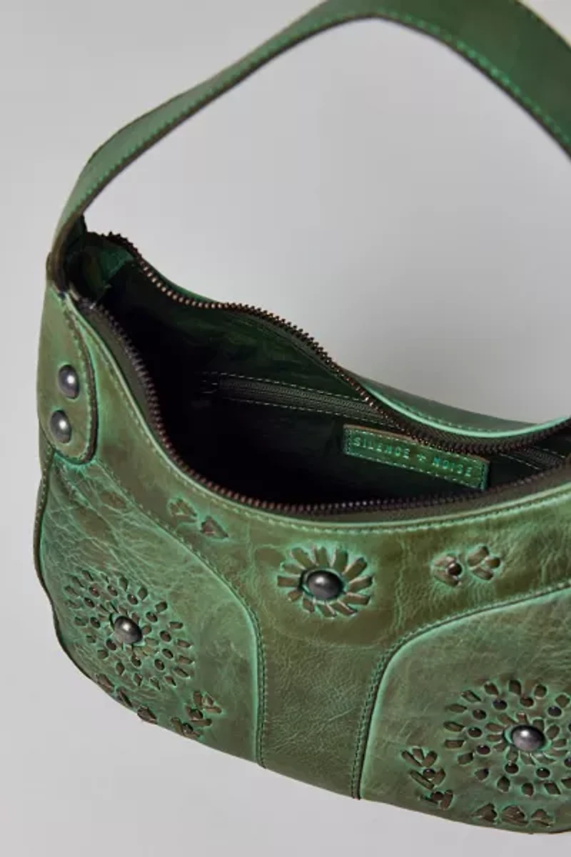 Silence + Noise Madi Floral Studded Leather Bag