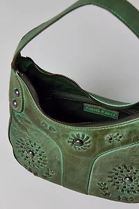 Silence + Noise Madi Floral Studded Leather Bag