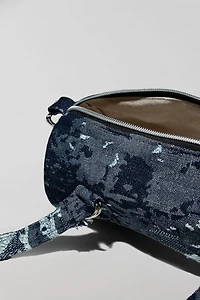 Bournestar Mini Patterned Denim Duffle Bag