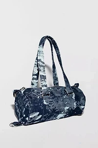 Bournestar Mini Patterned Denim Duffle Bag