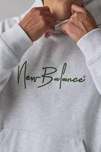 New Balance Athletics Signature Logo Hoodie Sweatshirt