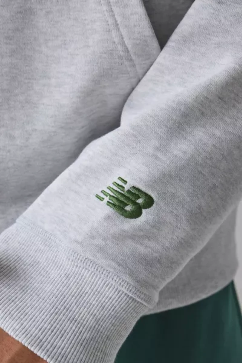New Balance Athletics Signature Logo Hoodie Sweatshirt