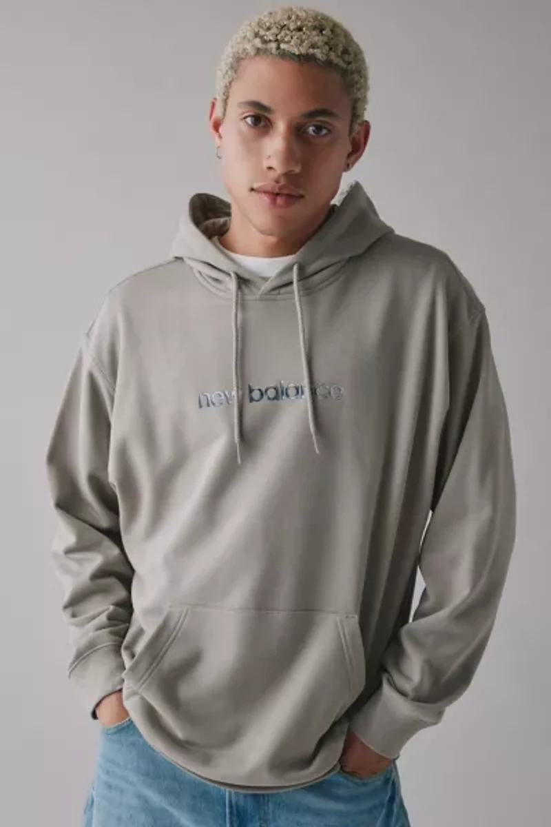 New Balance Chrome Logo Graphic Hoodie Sweatshirt