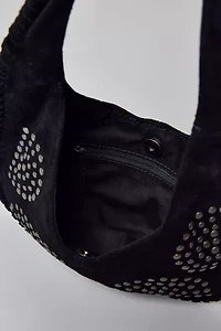 Silence + Noise Ivy Studded Suede Hobo Bag