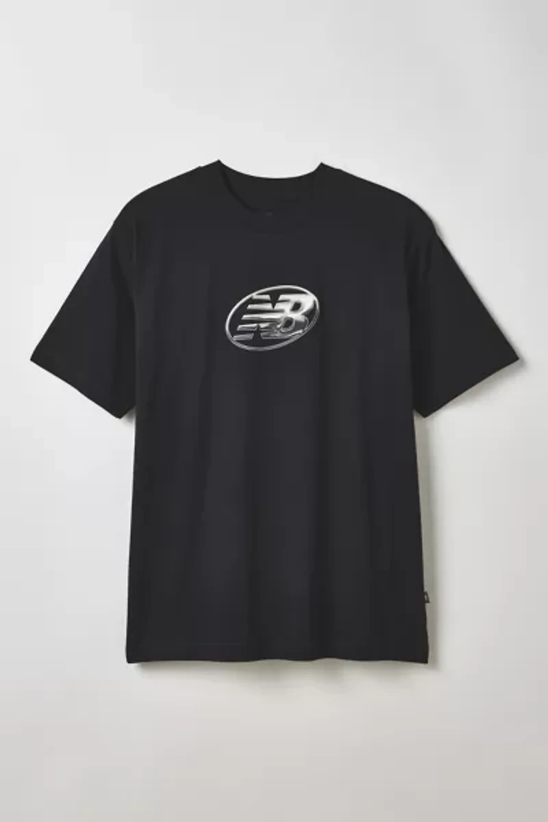 New Balance Chrome Logo Graphic Tee